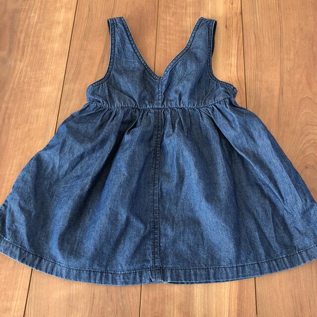 motherways(マザウェイズ)のジャンパースカート 90 キッズ/ベビー/マタニティのキッズ服女の子用(90cm~)(スカート)の商品写真