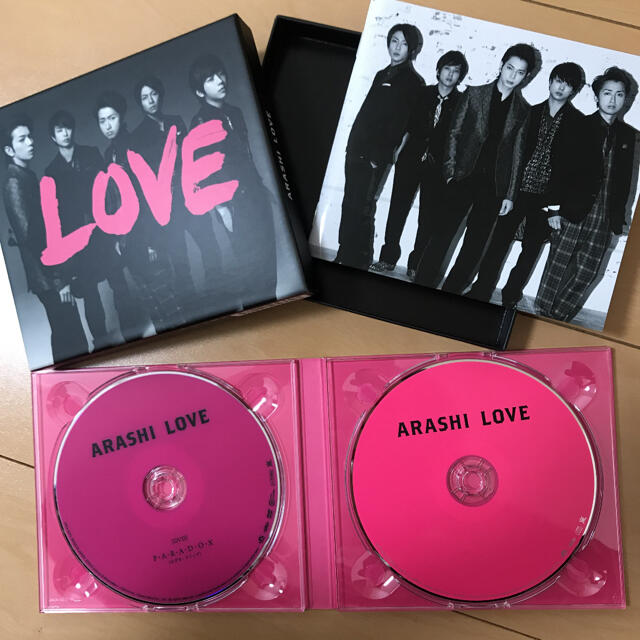 嵐(アラシ)の嵐　LOVE 初回限定盤 エンタメ/ホビーのCD(ポップス/ロック(邦楽))の商品写真