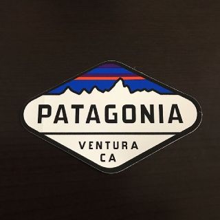 パタゴニア(patagonia)の(縦6.4cm横10.2cm) patagonia 公式ステッカー(その他)