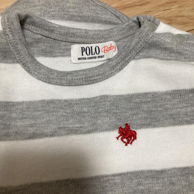 POLO RALPH LAUREN(ポロラルフローレン)のポロ　ベビー　ロンパース  60 70 キッズ/ベビー/マタニティのベビー服(~85cm)(ロンパース)の商品写真