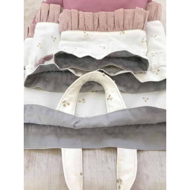 さくらんぼpinkフリル*5点set 2