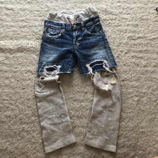 デニムダンガリー(DENIM DUNGAREE)のデニム&ダンガリー　パンツ　120cn(パンツ/スパッツ)