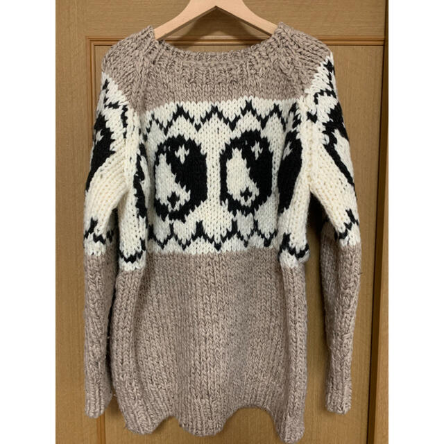 【超お買い得！】 Black knit yang yin 18AW weirdos ニット+セーター