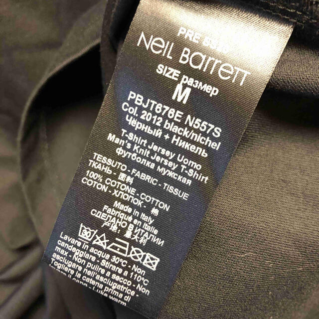 NEIL BARRETT(ニールバレット)の正規新品 20SS Neil Barrett ニールバレット チェーン Tシャツ メンズのトップス(Tシャツ/カットソー(半袖/袖なし))の商品写真