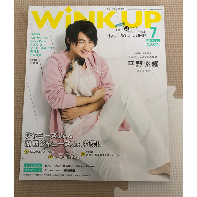 Wink up (ウィンク アップ) 2017年 07月号 エンタメ/ホビーの雑誌(その他)の商品写真