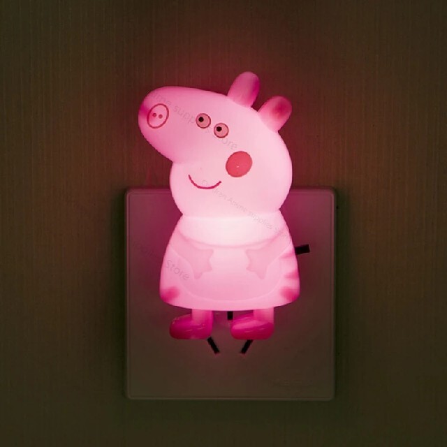 ペッパーピッグ　LEDナイトライト　ピンク エンタメ/ホビーのアニメグッズ(その他)の商品写真