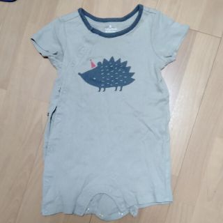 ベビーギャップ(babyGAP)のbabyGap 70 グレー(ロンパース)