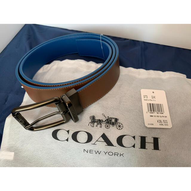 商品はお値下げ 【新品】COACH コーチメンズベルト | www.cvsreifen.de