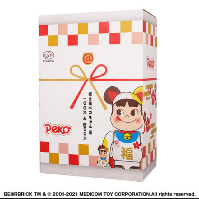BE@RBRICK 招き猫 ペコちゃん 100%と400% | tradexautomotive.com