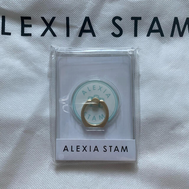 ALEXIA STAM(アリシアスタン)のalexiastam スマホリング スマホ/家電/カメラのスマホアクセサリー(その他)の商品写真