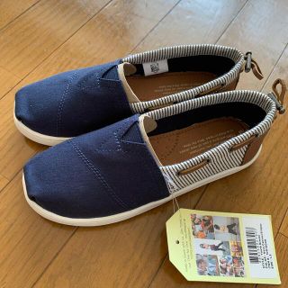 ビューティアンドユースユナイテッドアローズ(BEAUTY&YOUTH UNITED ARROWS)のTOMS サイズ20.5cm(スリッポン)