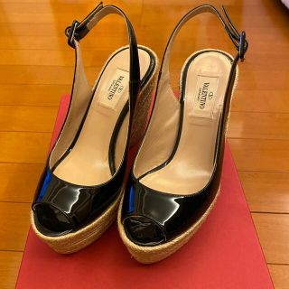 ヴァレンティノ(VALENTINO)のウエッジサンダルVALENTINO22センチ(ハイヒール/パンプス)