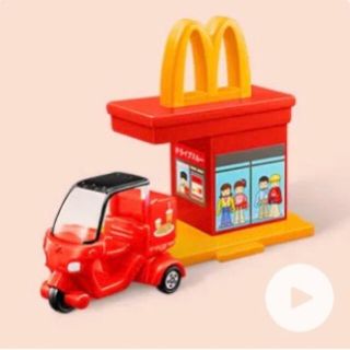 マクドナルド(マクドナルド)のハッピーセット　トミカ　マクドナルドデリバリーバイク(ミニカー)