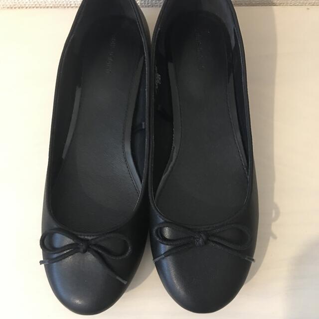 UNIQLO(ユニクロ)のユニクロ　靴　黒 レディースの靴/シューズ(バレエシューズ)の商品写真