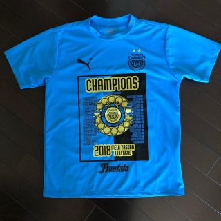 ミズノ(MIZUNO)の【川崎頑張れ❗】川崎フロンターレ 2018年優勝記念Ｔシャツ ミズノ Ｓサイズ(記念品/関連グッズ)