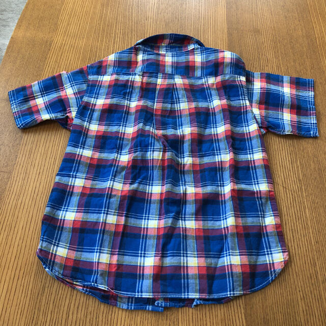 Right-on(ライトオン)のチェックシャツ キッズ/ベビー/マタニティのキッズ服男の子用(90cm~)(ブラウス)の商品写真