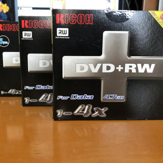 リコー(RICOH)のRICOH DVD +RW ケース付き14枚(その他)