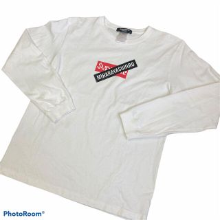 ミハラヤスヒロ(MIHARAYASUHIRO)の【シュプリームモザイクロゴ】ミハラヤスヒロ　オマージュ　ロングtシャツ 長袖(Tシャツ/カットソー(七分/長袖))