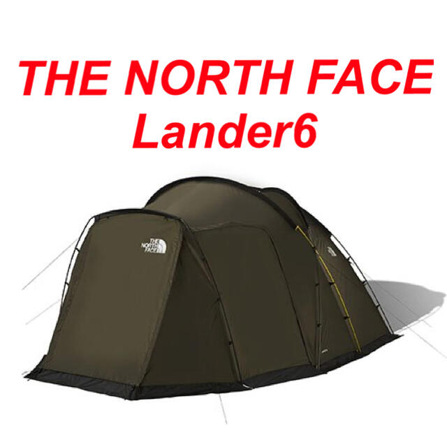 THE NORTH FACE - ザ ノースフェイス Lander 6 ランダー6 NV22100 NT テント