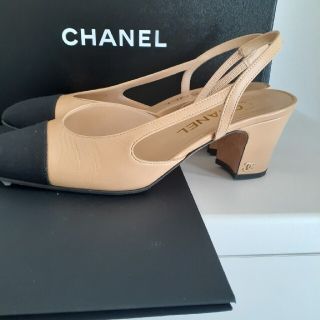 CHANEL - CHANEL シャネル スリングバック パンプス シューズの通販 by