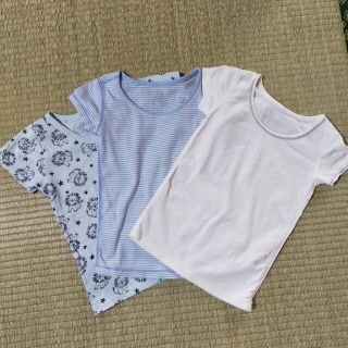 ユニクロ(UNIQLO)の【ユニクロ＆西松屋】下着　肌着　シャツ　90cm(下着)