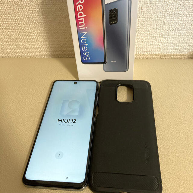 【美品】SIMフリー REDMI note 9s 64GBスマートフォン/携帯電話