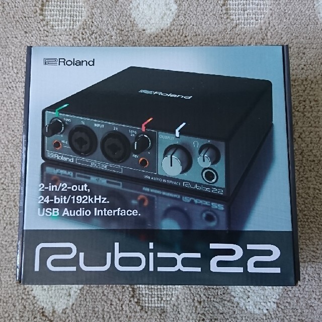 ほぼ未使用【Roland】Rubix22 オーディオインターフェースオーディオインターフェイス