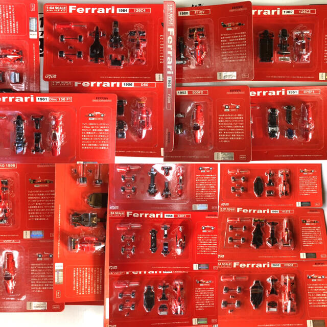 おもちゃ/ぬいぐるみ【当選品】Ferrari F1 641/2＆コレクションケース＋20種フルコンプ