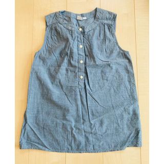 ギャップ(GAP)のGAP ノースリーブ　トップス　xxs(カットソー(半袖/袖なし))