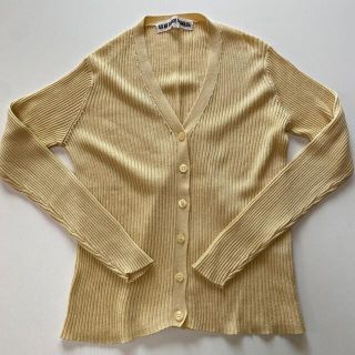 ジュンコシマダ(JUNKO SHIMADA)のジュンコシマダ　カーディガン　美品(カーディガン)