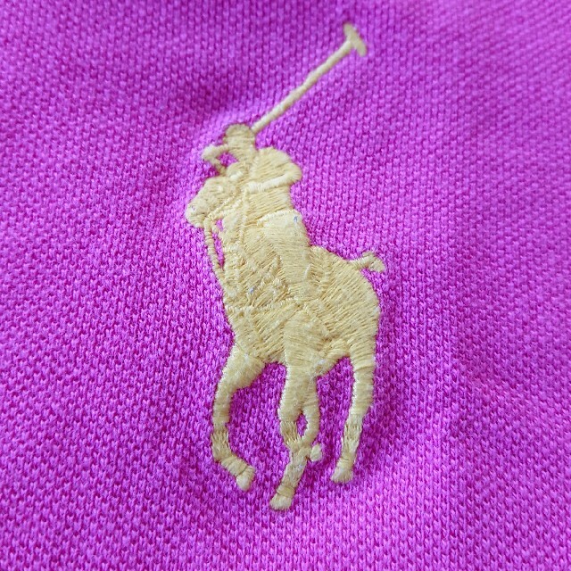 POLO RALPH LAUREN(ポロラルフローレン)のラルフローレン RALPH LAURENワンポイント ビックポニー ポロシャツ キッズ/ベビー/マタニティのキッズ服女の子用(90cm~)(Tシャツ/カットソー)の商品写真