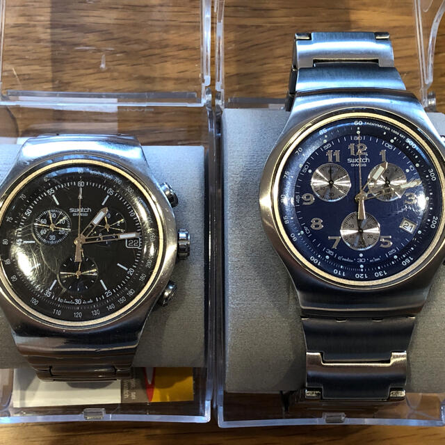 swatch(スウォッチ)のスウォッチ アイロニーメンズ 2個セット メンズの時計(腕時計(アナログ))の商品写真