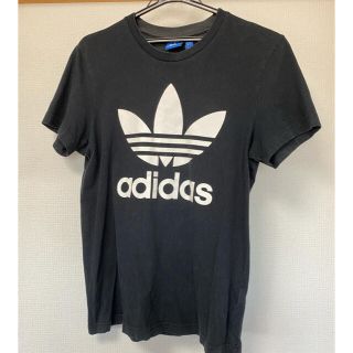 アディダス(adidas)のadidasオリジナルス　Tシャツ　黒(Tシャツ/カットソー(半袖/袖なし))