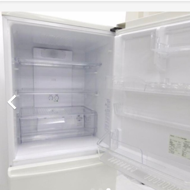 冷蔵庫 ホワイト AQUA 3ドア レンジが置けちゃう低いタイプの通販 by 
