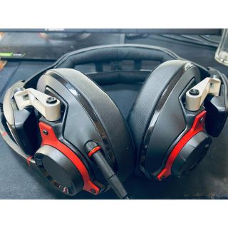 ゼンハイザー(SENNHEISER)のゼンハイザーGSP600 イヤーパッド新品に付け替え済(ヘッドフォン/イヤフォン)