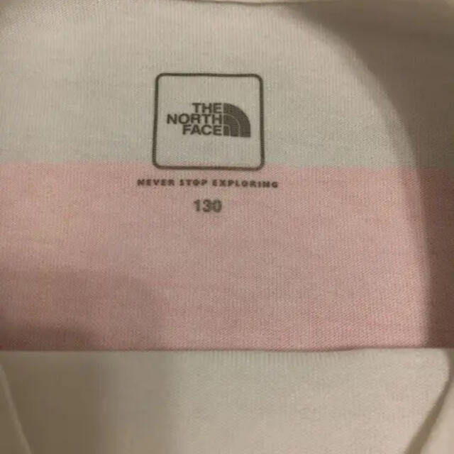 THE NORTH FACE(ザノースフェイス)のノースフェイス　130 Tシャツ キッズ/ベビー/マタニティのキッズ服男の子用(90cm~)(Tシャツ/カットソー)の商品写真