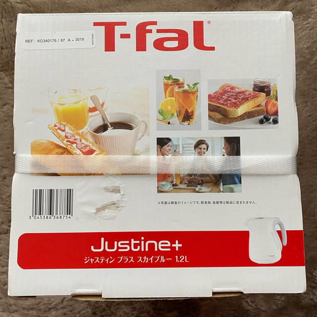 T-fal(ティファール)のティファール　justin＋　1.2L スマホ/家電/カメラの生活家電(電気ケトル)の商品写真