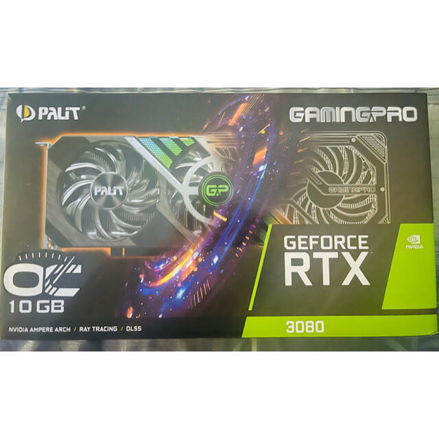 palit geforce RTX-3080 gamingpro OC 10gPCパーツ