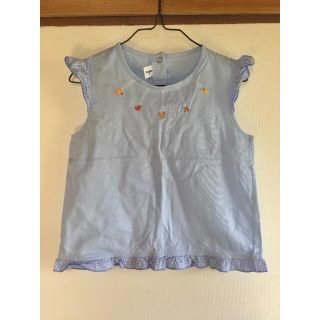 ファミリア(familiar)の美品　familiar ファミリア　フリルノースリーブ(Tシャツ/カットソー)