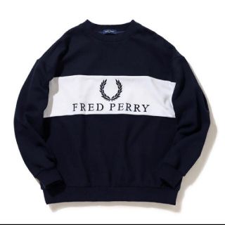 フレッドペリー(FRED PERRY)のFRED PERRY × BEAMS/90sロゴ切替クルースウェット(スウェット)