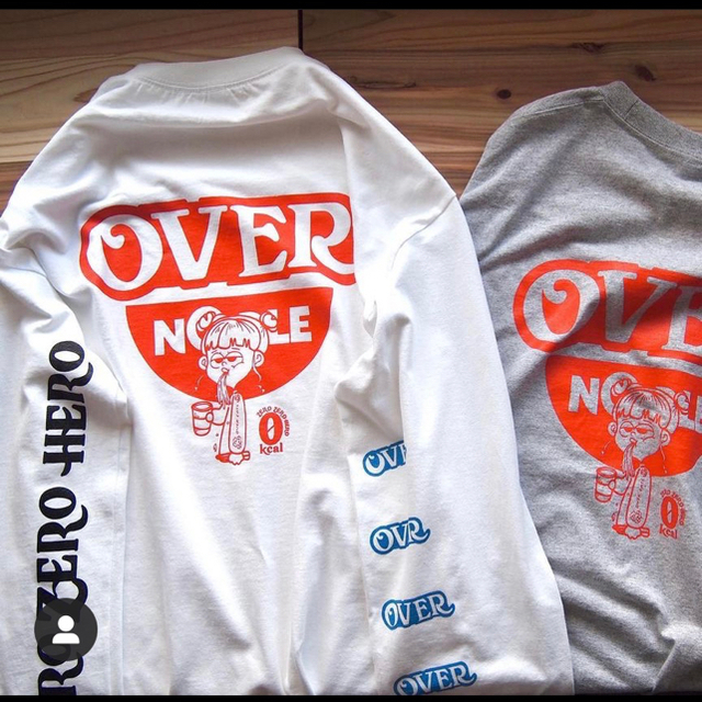 over print × zerozerohero コラボ noodle teeの通販 by NN's shop|ラクマ