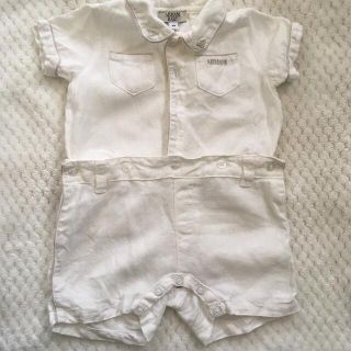 アルマーニ(Armani)の【m＊m様ご専用】ARMANI BABY 6M 62cm(ロンパース)