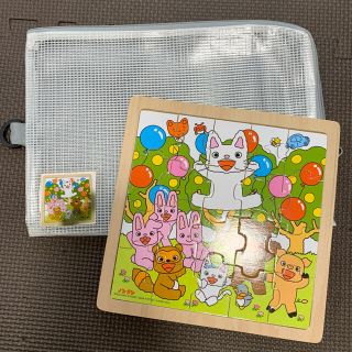 木製パズル　ノンタンあそぼうよ(知育玩具)