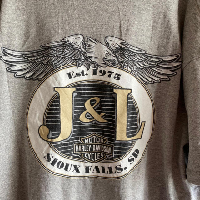 Harley Davidson(ハーレーダビッドソン)の【大人気】希少 ハーレーダビットソン 古着 ビッグシルエット Tシャツ 90s メンズのトップス(Tシャツ/カットソー(半袖/袖なし))の商品写真