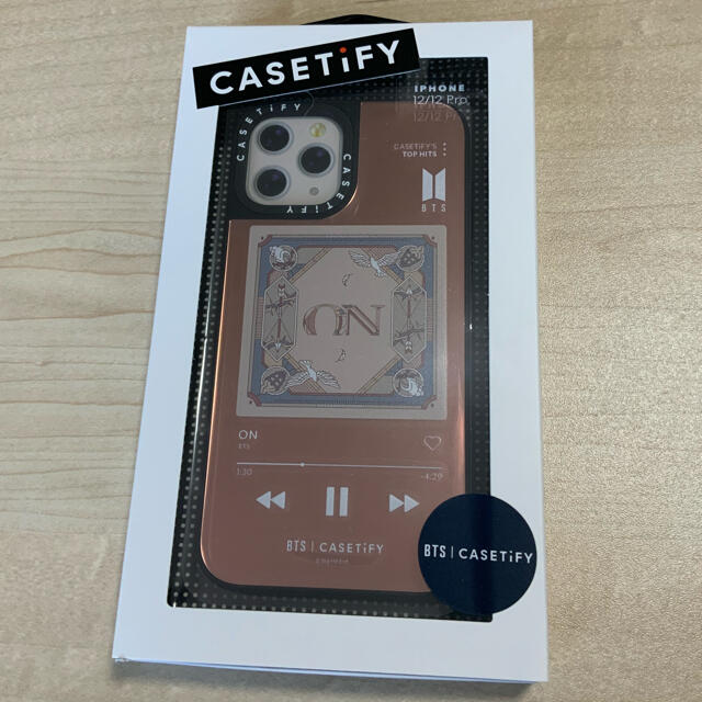 防弾少年団(BTS)(ボウダンショウネンダン)のBTS I ON Case CASETiFY ケースティファイ　12/12pro スマホ/家電/カメラのスマホアクセサリー(iPhoneケース)の商品写真