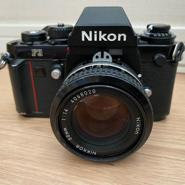 Nikon(ニコン)の【GW限定特価！】NIKON F3 フィルム一眼レフカメラ　レンズ付き スマホ/家電/カメラのカメラ(フィルムカメラ)の商品写真