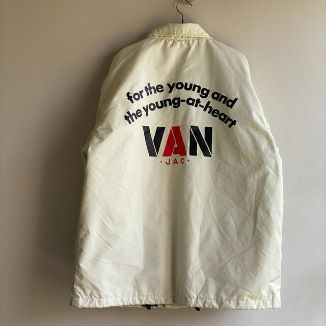 VAN Jacket - 《used》VAN メンズ コーチジャケット 3L バックプリントの通販 by TONTON's shop｜ヴァン