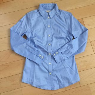 バナナリパブリック(Banana Republic)の新品✨定番ライトブルーシャツ(シャツ/ブラウス(長袖/七分))