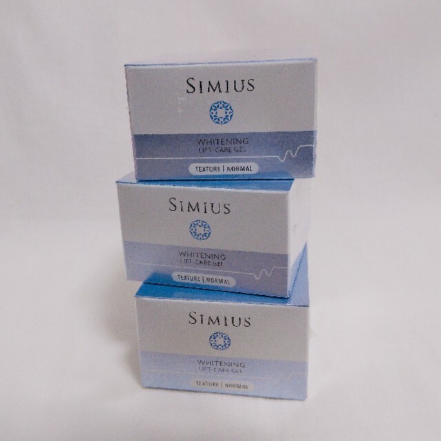 シミウス 薬用ホワイトニング リフトケアジェル 60g 3個-