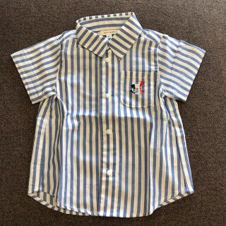 エフオーキッズ(F.O.KIDS)のボーダーシャツ　ネイビーパンツ(シャツ)